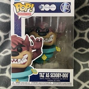 Funko Pop! Taz As Scooby-Doo #1242 Warner Brothers ! VAULTED !